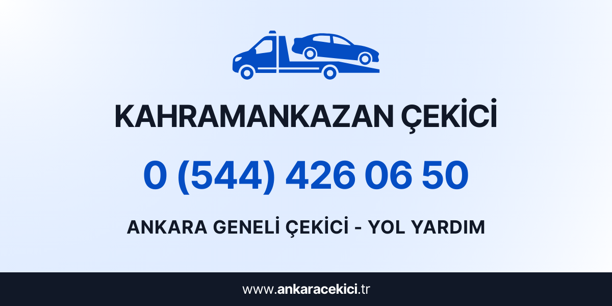 Kahramankazan Çekici